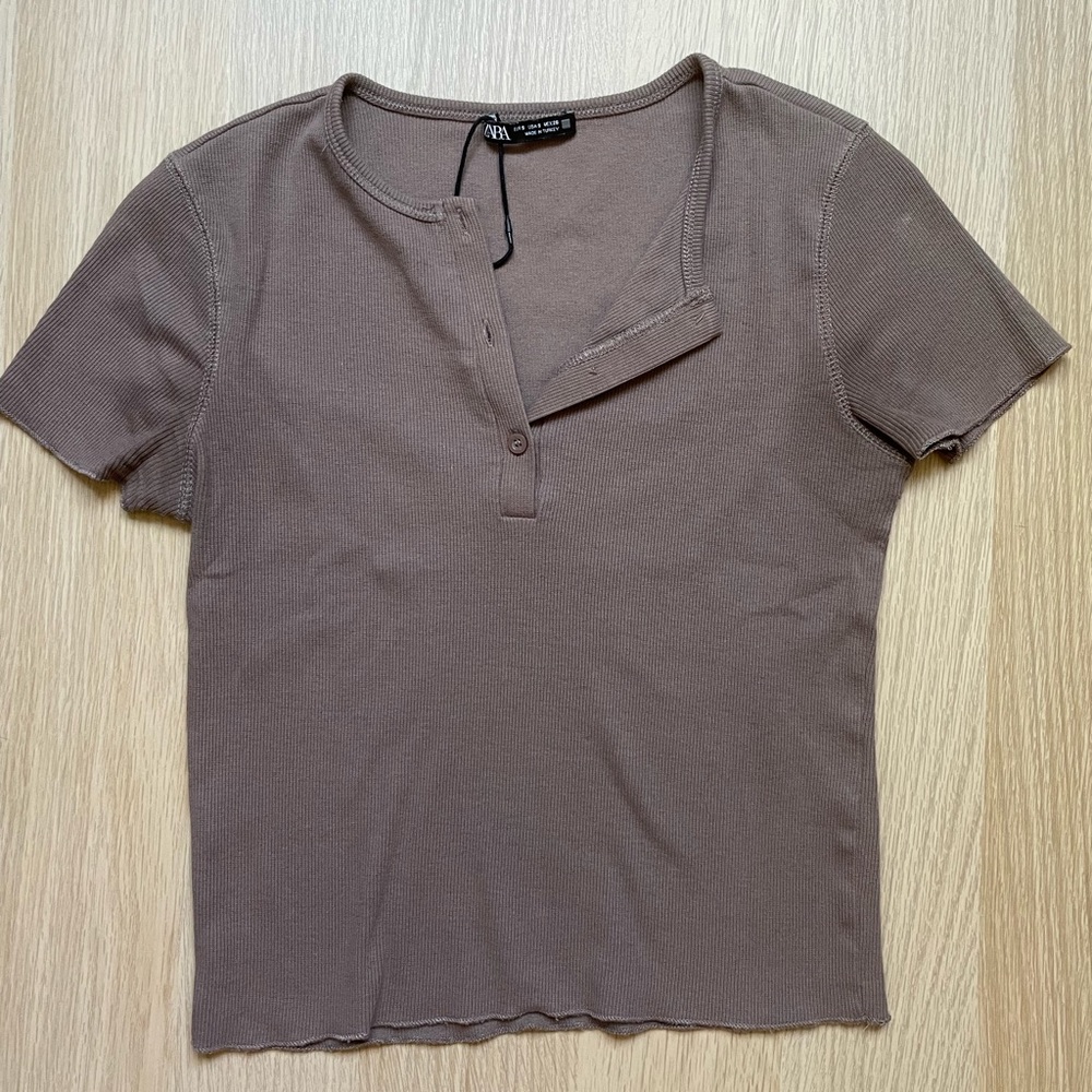 Zara Mauve Tee